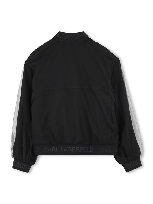 Giubbino nero KARL LAGERFELD | Z30480NERO
